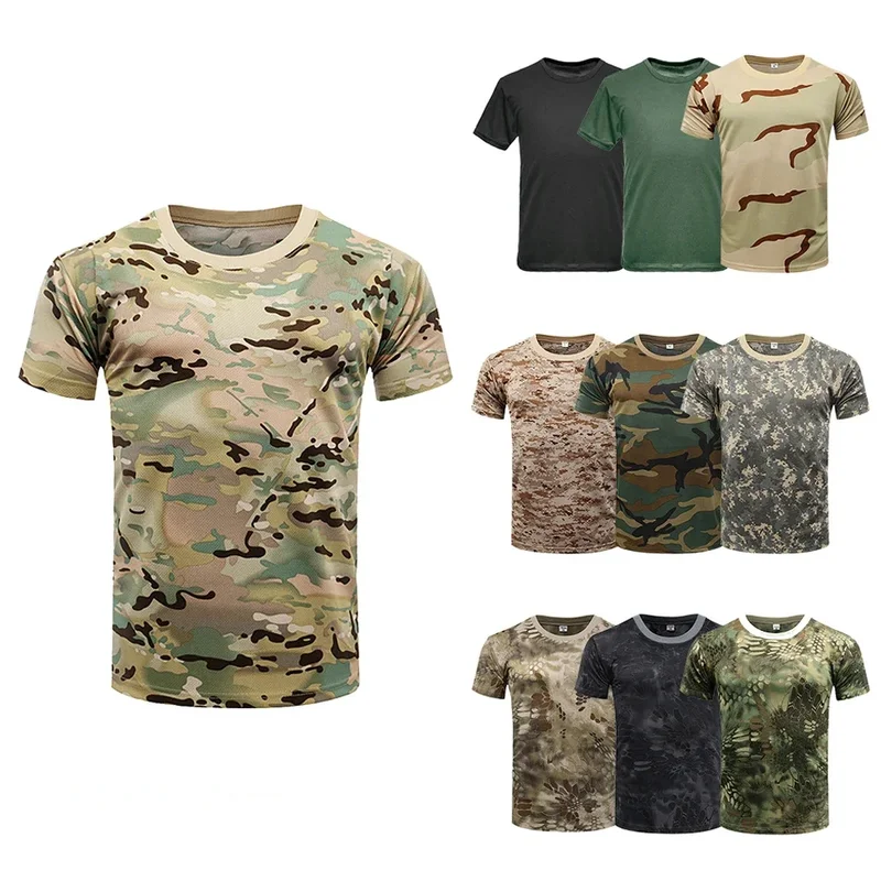 AliExpress - 3D Camouflage T-Shirt Männer Kleidung Outdoor Fashion Casual O Hals Kurzarm Sommer Straße Übergroßen Männer Outdoor Sport T Shirts