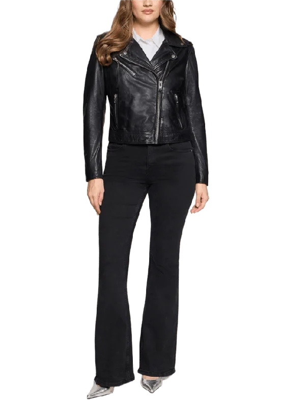 ROCKANDBLUE Nicole Jacket Skinnjackor Dam Svart 38