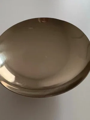 Guldfärgad metallskål från H&M Home