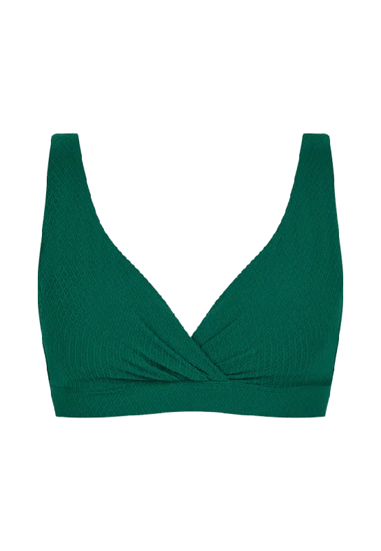 FEMILET Navarino Wirefree plunge t-shirt bra Bh Dam Grön 36