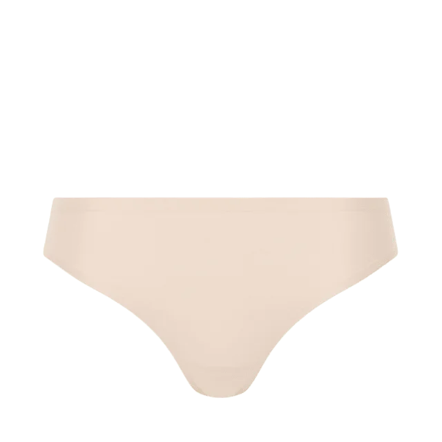 Chantelle Soft Stretch Thong Underkläder Dam Beige ONESIZE