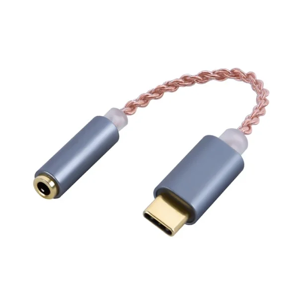 USB-C till DAC Ljudadapter | Digital Hörlursförstärkare