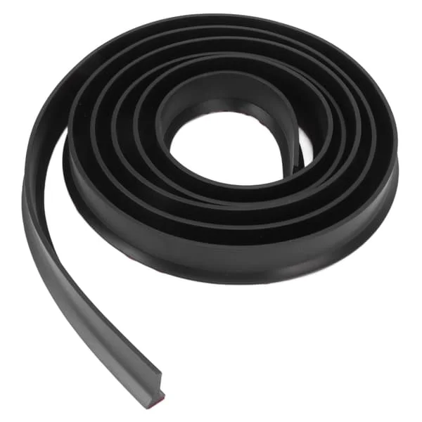 Water Retaining Strip Flexible Bendable Self-Adhesive TPE Shower Wet Dry Separation Bathroom Accessory 3 Meters Black
