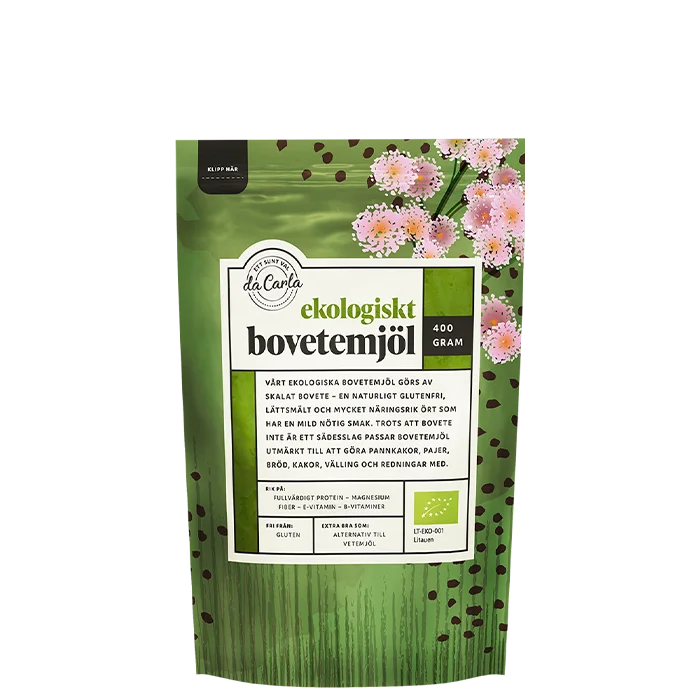 Da Carla Økologisk Bokhvetemel 400 g