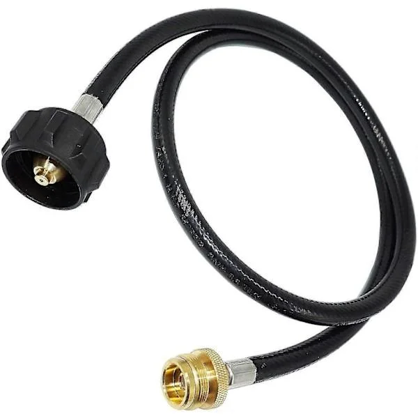 Propanadapter, Ansluter 1lb Grill Till 20lb Gastankar, För Portabel Grill, Buddy Heater, Bordsspis, Stekbord - Qcc1 Anslutning