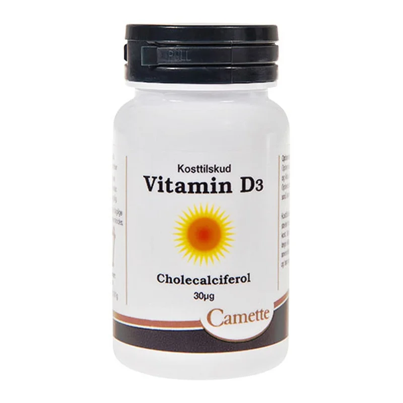 3 for 2 - Camette Vitamin D 30 mcg 180 tabl., Helse & Madvarer, Vitaminer, D-vitamin