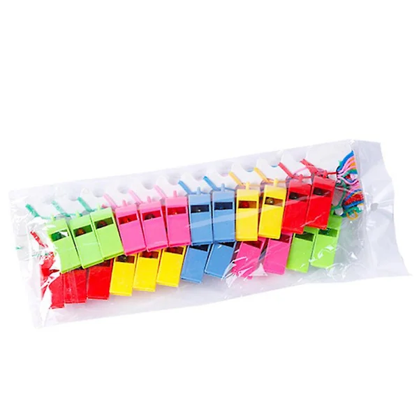 24 pcs Whistles with Lanyard