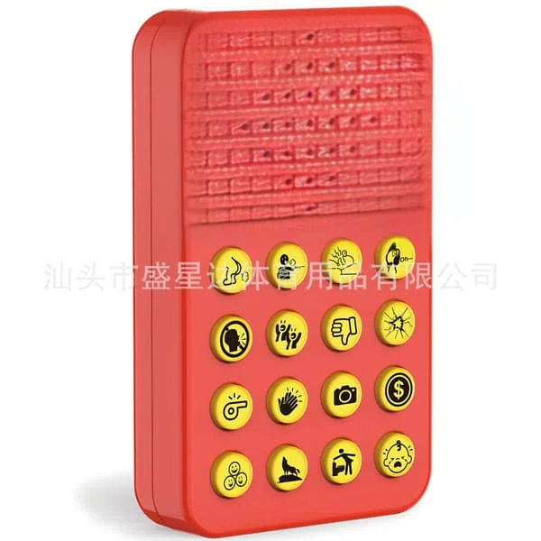 Sound Effect Machine - 16 Funny Sound Effects - A Gift for Boys Ages 6-10 - A Fun Toy for Boys Ages 8-13