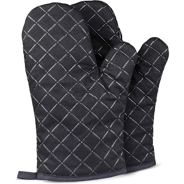 Ovnshansker Varmebestandige Dobbeltsidige Sklisikre Silikon Grytekluter for Grilling/Matlaging/Baking/Grill