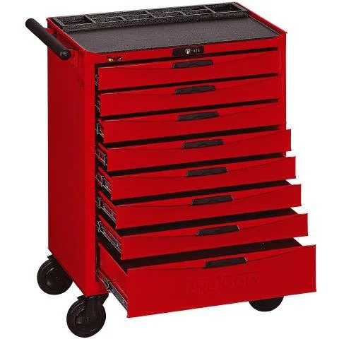 Teng Tools TCW808N Verktygsvagn utan verktygssats, Garageinredning & förvaring