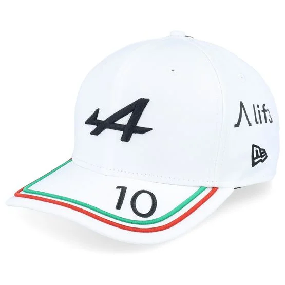 New Era - Motor Blanc adjustable Casquette - Alpine F1 23 Monza Gasly 9FIFTY White Adjustable @ Hatstore