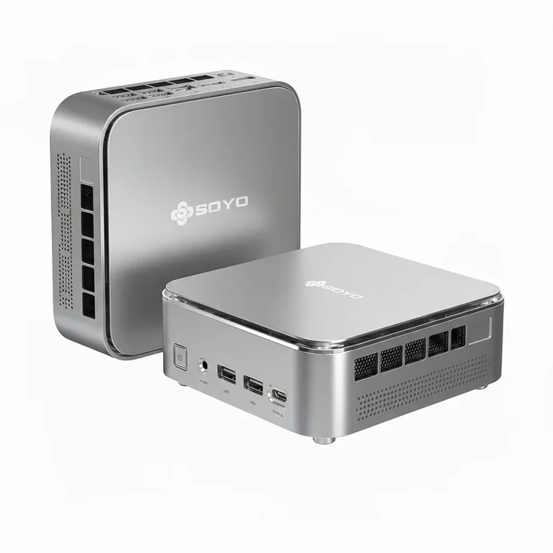 AliExpress - SOYO S4 PLUS MINI PC Ryzen 7 H255 DDR5 24GB SSD 512GB PCIe3.0 Nvme SSD WIFI6 BT5.2 8K HD Mini PC DIY Gaming-Computer