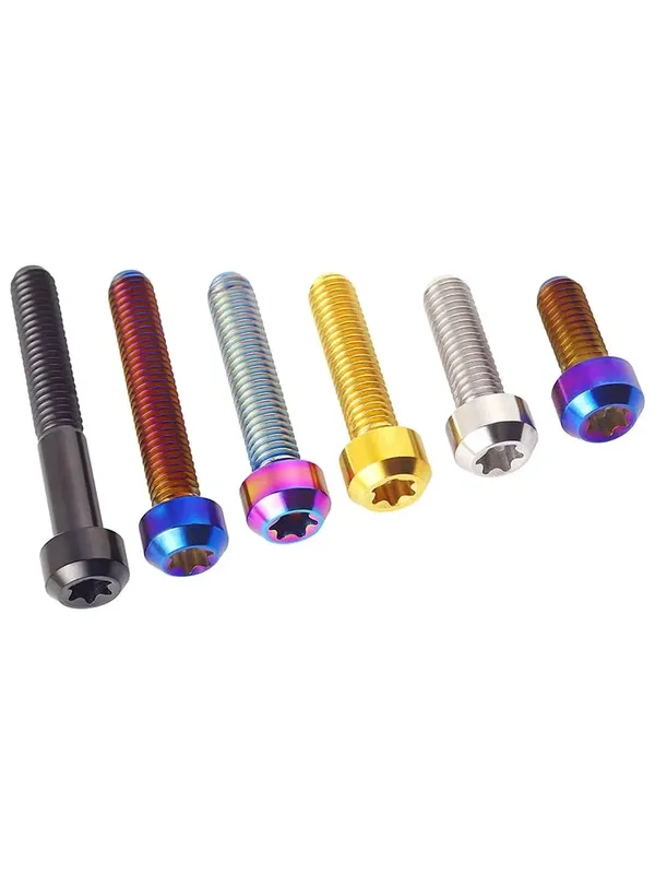 AliExpress - M5 M6 M8x10 15 20 25 30 35 40 45 50mm Titan Torx Kopf Bolzen Schraube für Fahrrad Motor Shell Bremse Ti Bolzen Modifi Verschluss 1 stücke