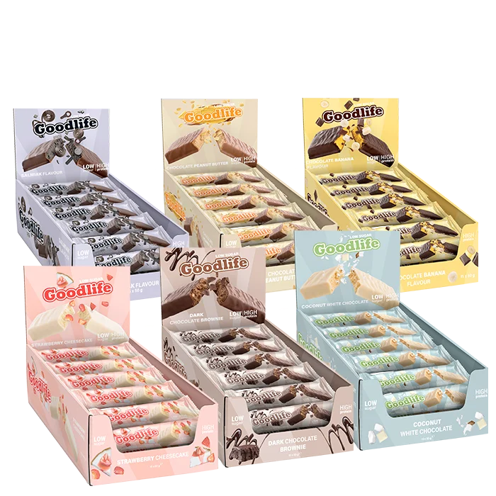 BIG BUY 90 x Low Sugar Protein Bar 50 g