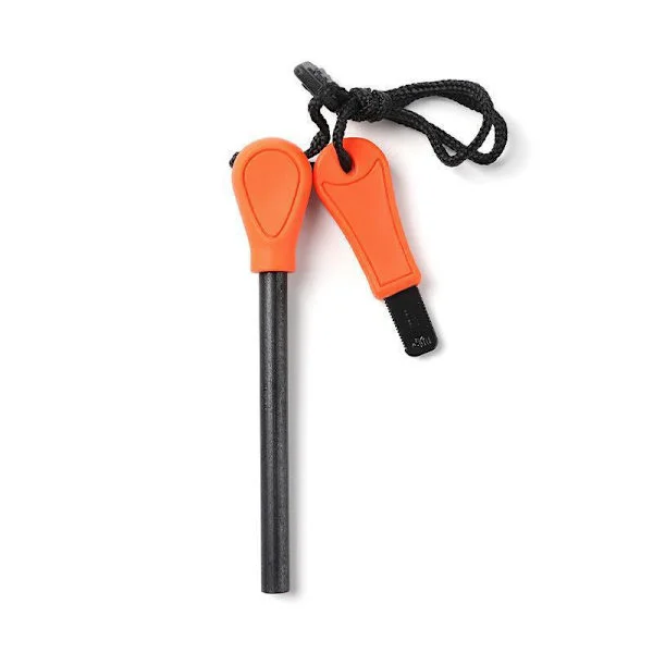 All Weather Fire Starter Ferrocere Survival Gear Kit Hiking - 2 in 1 Fire Starter 3000 sytytystä, Magnesium Fire Starter Camping - Outdoor Survival
