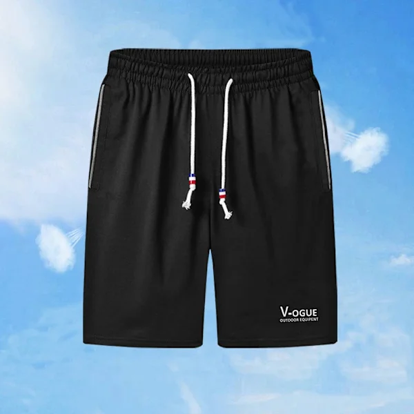 Tillbaka till skolan Sommar Herr Nytt Mode Tunna Lösa Andningsbara Shorts Fritids Utomhussport Strandbyxor Bekväma Fem Byxor