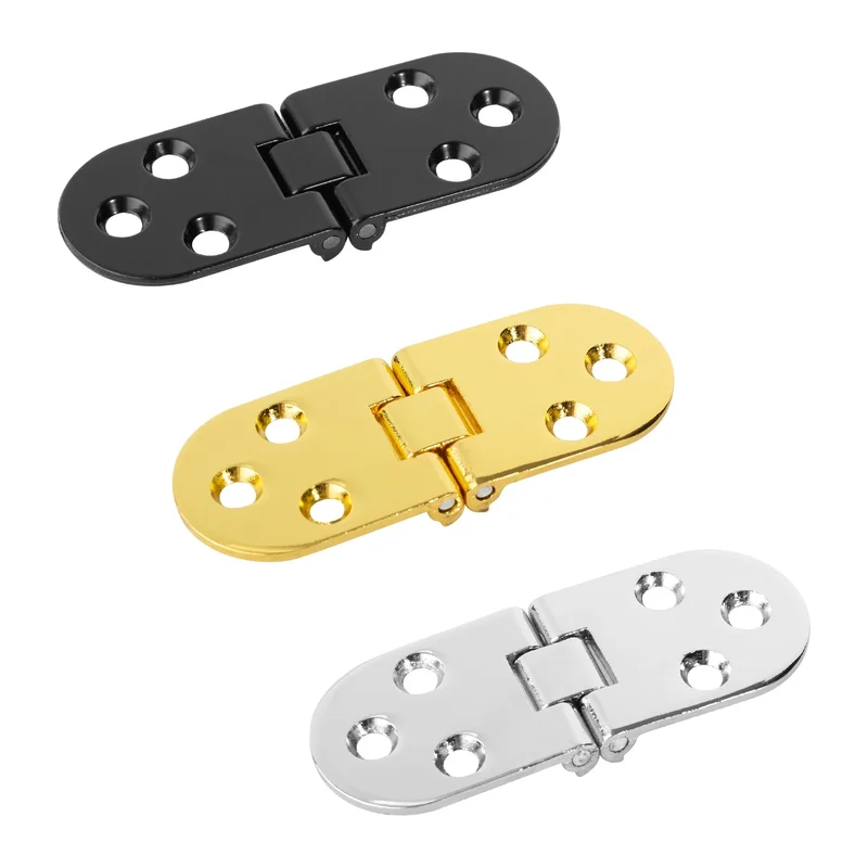 AliExpress - 2 Stück 180 Grad klappbare Klappenscharniere zum Anschrauben, für Klapptische, Schranktüren, abgerundete Eckscharniere