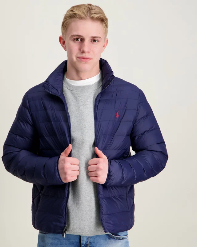 Polo Ralph Lauren P-Layer 2 Packable Quilted Jacket Blå Jakker Dreng - Kids Brand Store