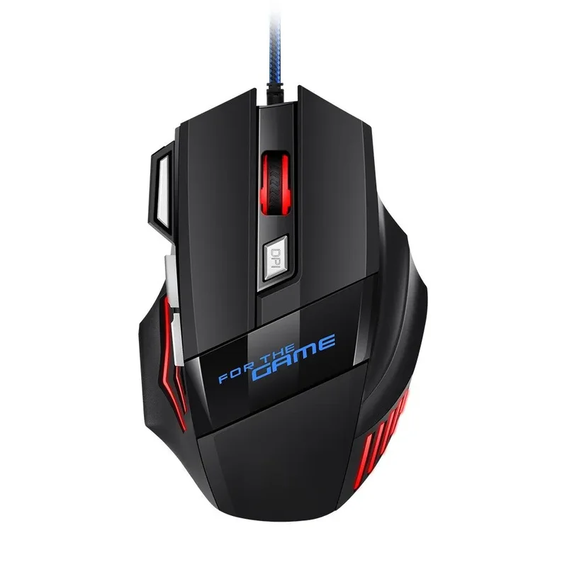 AliExpress - 1 PC Neue Hyperspeed USB Gaming Maus RGB Hintergrundbeleuchtung Ergonomische Spiel Mäuse 7D Esports Wired Maus für Laptop PC Gamer