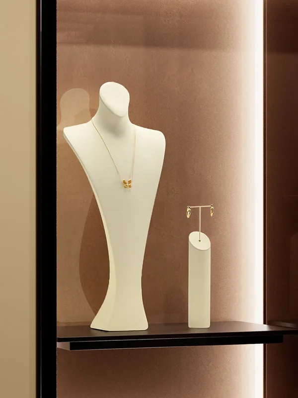AliExpress - Oirlv Halskette Schmuck Display Requisiten Brust Porträt Schmuck Diamant Halskette Display Regal Halskette Show Schmuck Display Stand