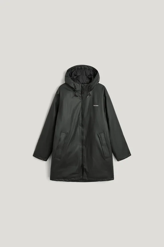 Tretorn Wings Padded Rain Coat — Water Proof Jacket Men/Women — Black | Outerwear, Wellies, Jackets & Rainwear for Women, Men & Children