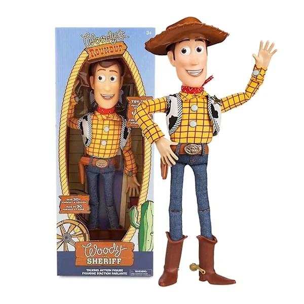 Pixar Toy Story Woody og Jessie Woody Tegneseriefigur Leke Toy Story Sheriff Woody Kan Lage En Stemme Actionfigur Modell