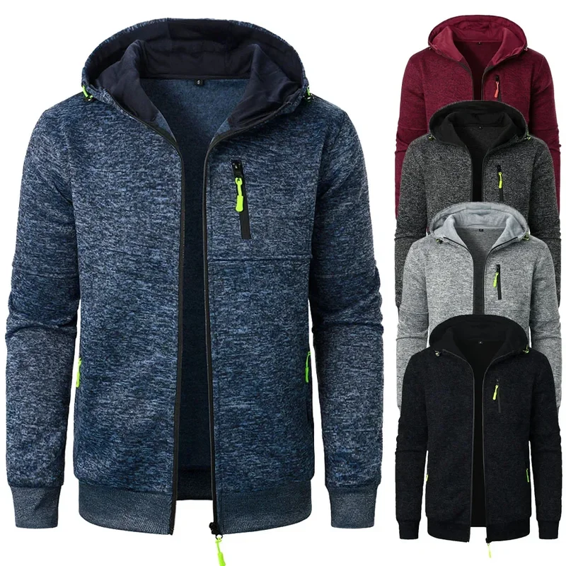 AliExpress - Neue Herren Sport Fitness Casual Sweatshirt Strickjacke Kapuzenjacken Strickjacke Kapuzenpullover Baseballjacke
