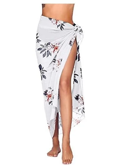 [LCS] Strand Sarong Pareo Bikini Omlottkjolar Omlott för Baddräkt