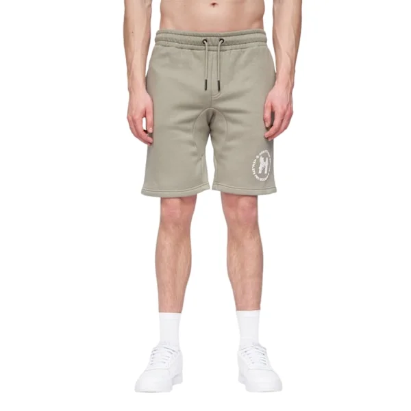 Henleys Mens Metafone Sweat Shorts M R Dusty Olive