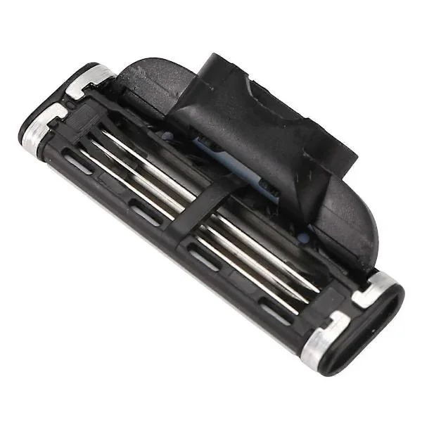 24-pakning barberblader, manuelle Mach 3-refiller kompatible med Gillette Mach 3 barberblader for menn