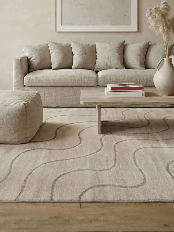 Whisper Vloerkleed - Beige 200X300 In Rustieke Stijl