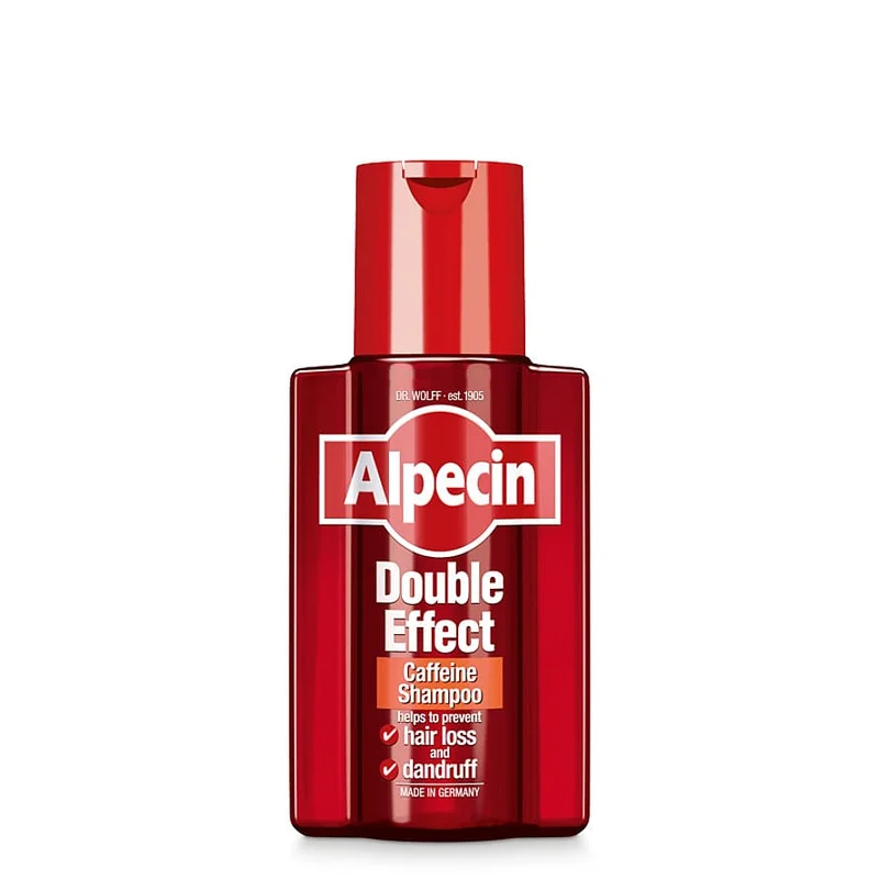 Alpecin Double Effect Shampoo 200 ml, Mænd, Hår, Specialkure