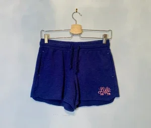 Mörkblå mjukisshorts