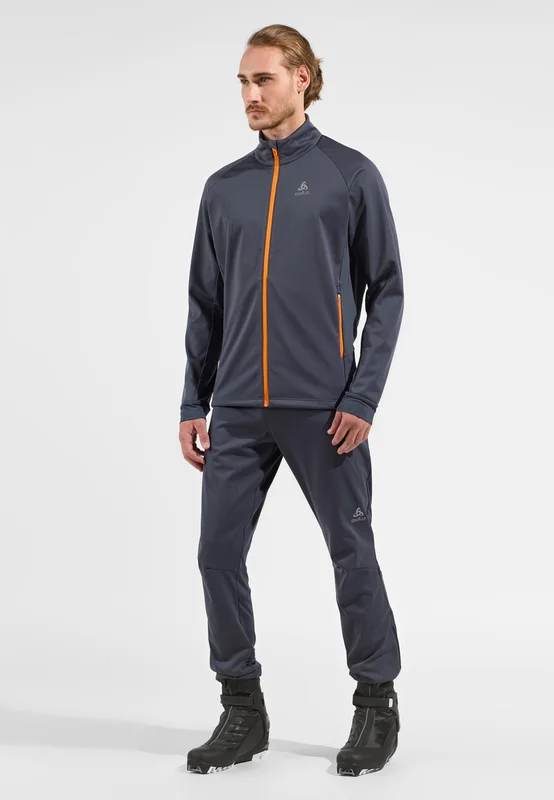 Odlo Veste de ski de fond Brensholmen pour homme, S, blau