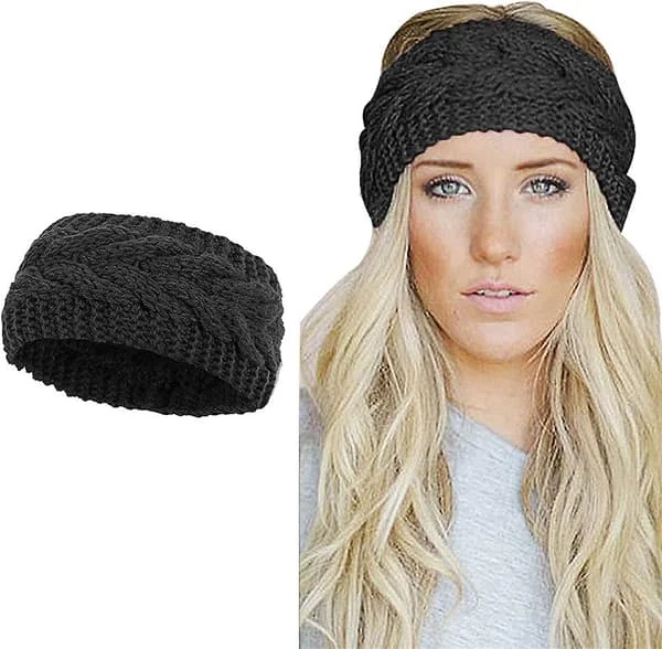 Vinter Stickad Pannband - Dam Chunky Stickade Pannband Hårband