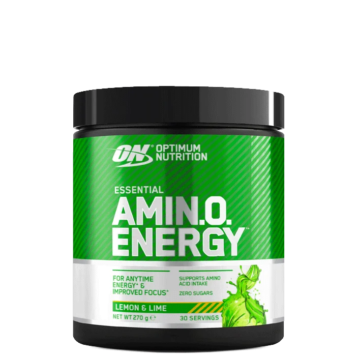 Fokus & nootropics Optimum Nutrition Amino Energy PWO 270 g, Lemon/Lime - Bodyman.dk