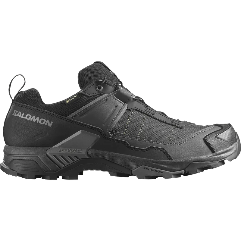 Salomon - Scarpe da trekking e backpacking X Ultra 5 GTX - Black / Asphalt - 40
