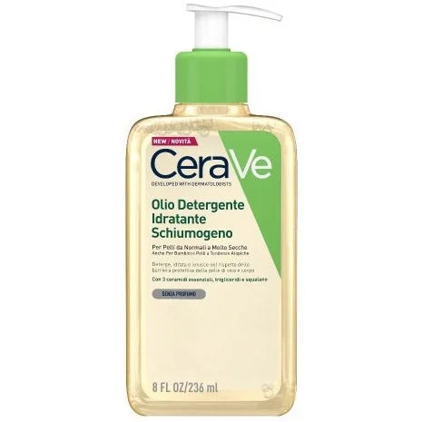 Cerave Olio Detergente Idratante Schiumogeno 236ml