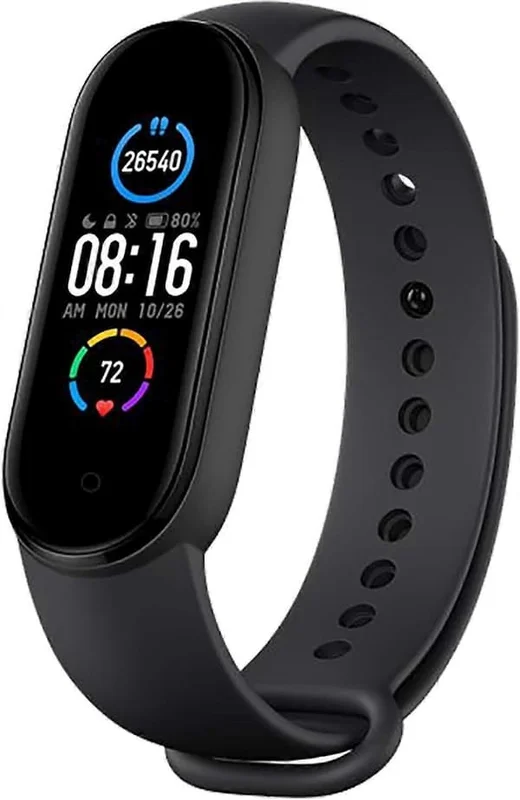 Xiaomi Mi Smart Band 5 Svart sport- och aktivitetsarmband, hälsoövervakning [DB]