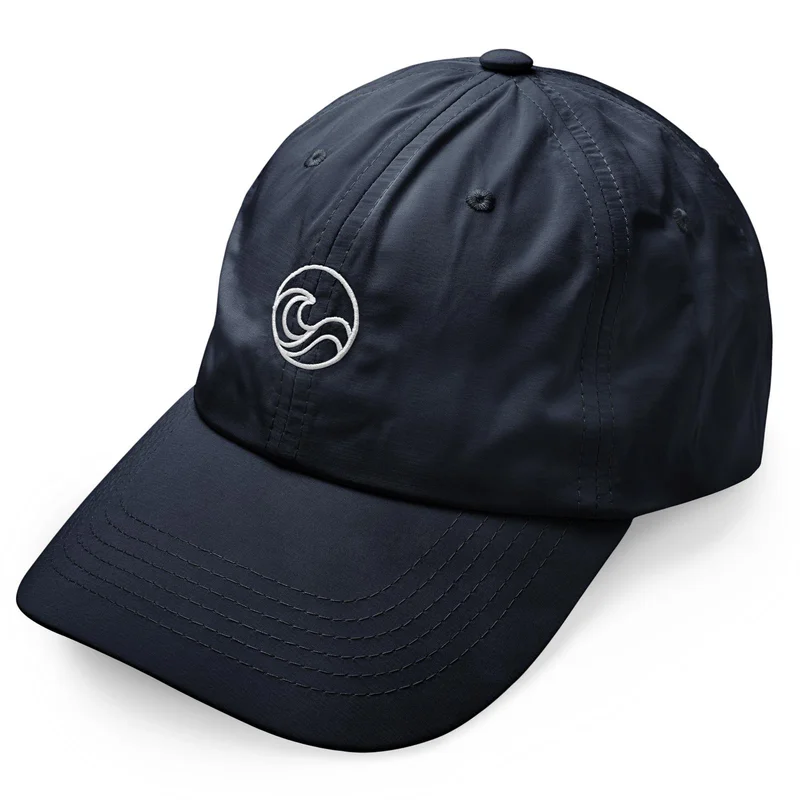 Waykins | Navy Logo Nylon Cap for Men - Men’s Caps