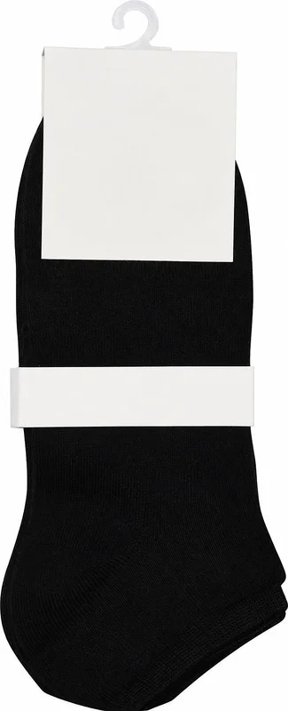 3 for 99,-, Matas Striber Bambus Viskose Sneakers Sort 37-41, Tøj & Bolig, Strømper, Footies