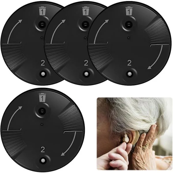 CeruShield Disk V2.0 for Phonak, 4 pcs Replacement Earwax Guards