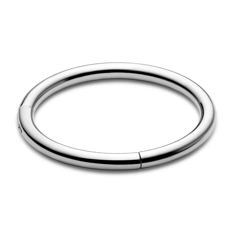 Piercing aro de acero quirúrgico plateado de 10 mm para hombres - Joyas para piercing en el labio