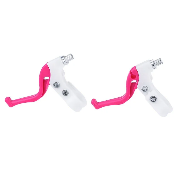 [LCS] Par Barn Bromsspak Bromshandtag Barncykel Cykel Bromsspakar Cykel Reservdelar Tillbehör (Rosy)