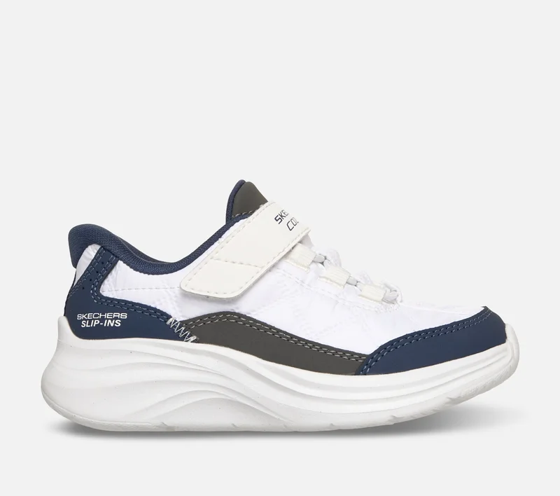 Skechers, Slip-ins: Comfy Sprints - Cozy Fit, 22, Hvid, Dreng