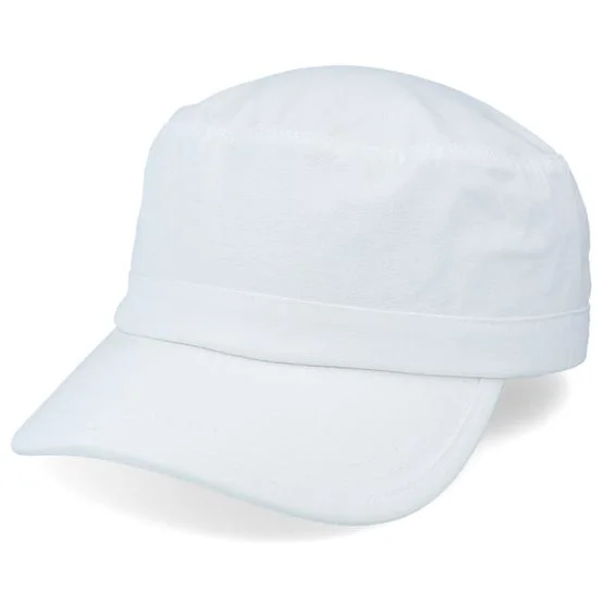 Beechfield - Vit army Keps - White Army @ Hatstore