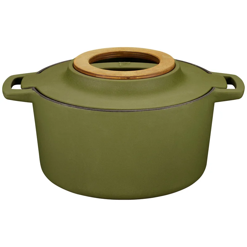 Fiskars Norden støbejernsgryde 4 liter, brændenælde | KitchenOne