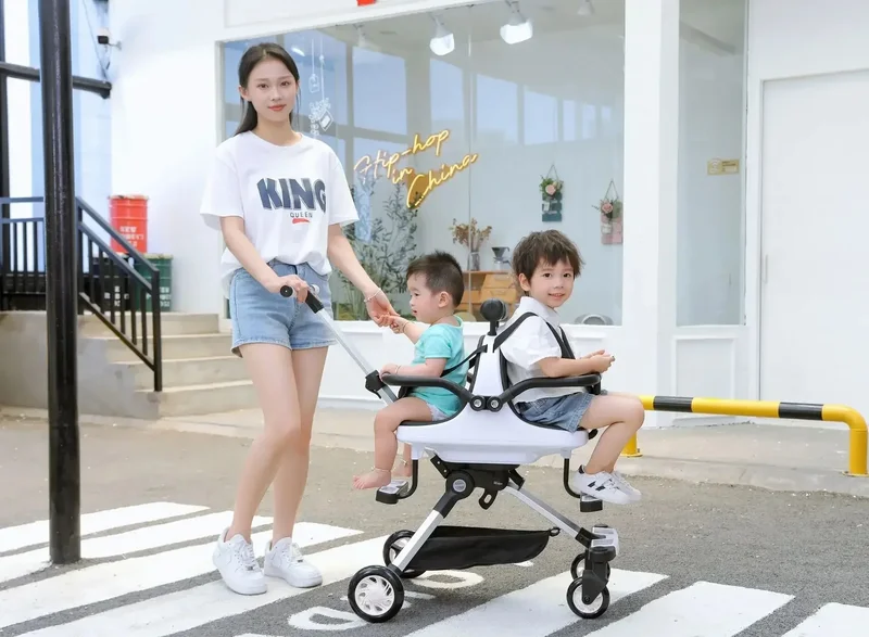 AliExpress - Doppel Baby Kinderwagen Trolley Auto Tragbare Falten Kinderwagen Zwei Kinder Kind Trolley Kinderwagen Baby Licht Kinderwagen mit 