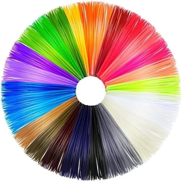 3D Filament, 3D Penna Filament Refill PLA 20 Färger, 5m för varje färg, Diameter 1.75mm[94]
