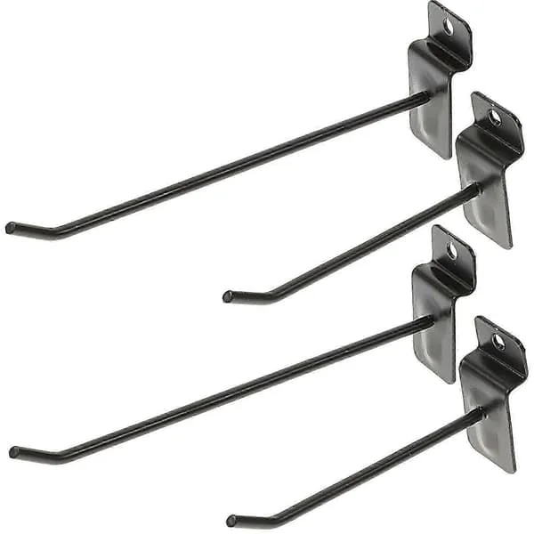 30 st Spårpanelkrokar Garage Spårpanel Tillbehör Spårvägg Hängande Krokar Hängare